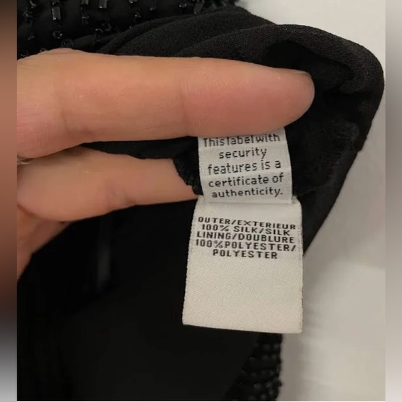 ❤️ NWT DVF FULLY HAND BEADED FAUX WRAP OCCASION DRESS. 100% SILK - Picture 6 of 15